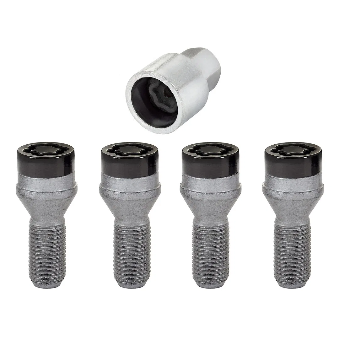 27326 – MCGARD Wheel Lock, Lug Bolt Lock 14 Millimeter X 1.25 Thread Size Conical Seat/1.08 Inch Shank Length Acorn L...